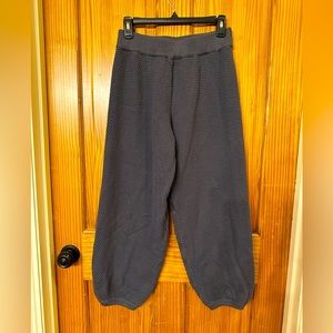 Free People sz XS blue gray sweater pants